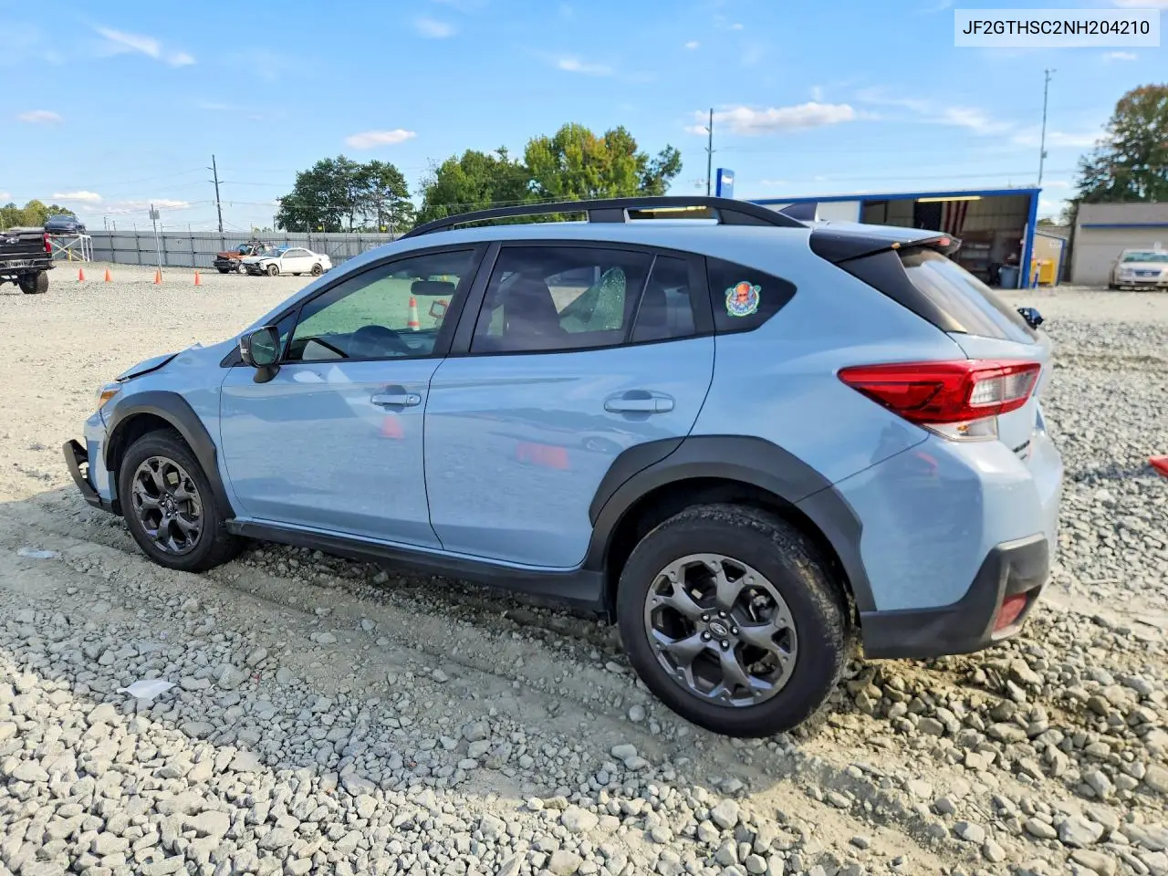 2022 SUBARU XV VIN JF2GTHSC2NH204210 — фото 2