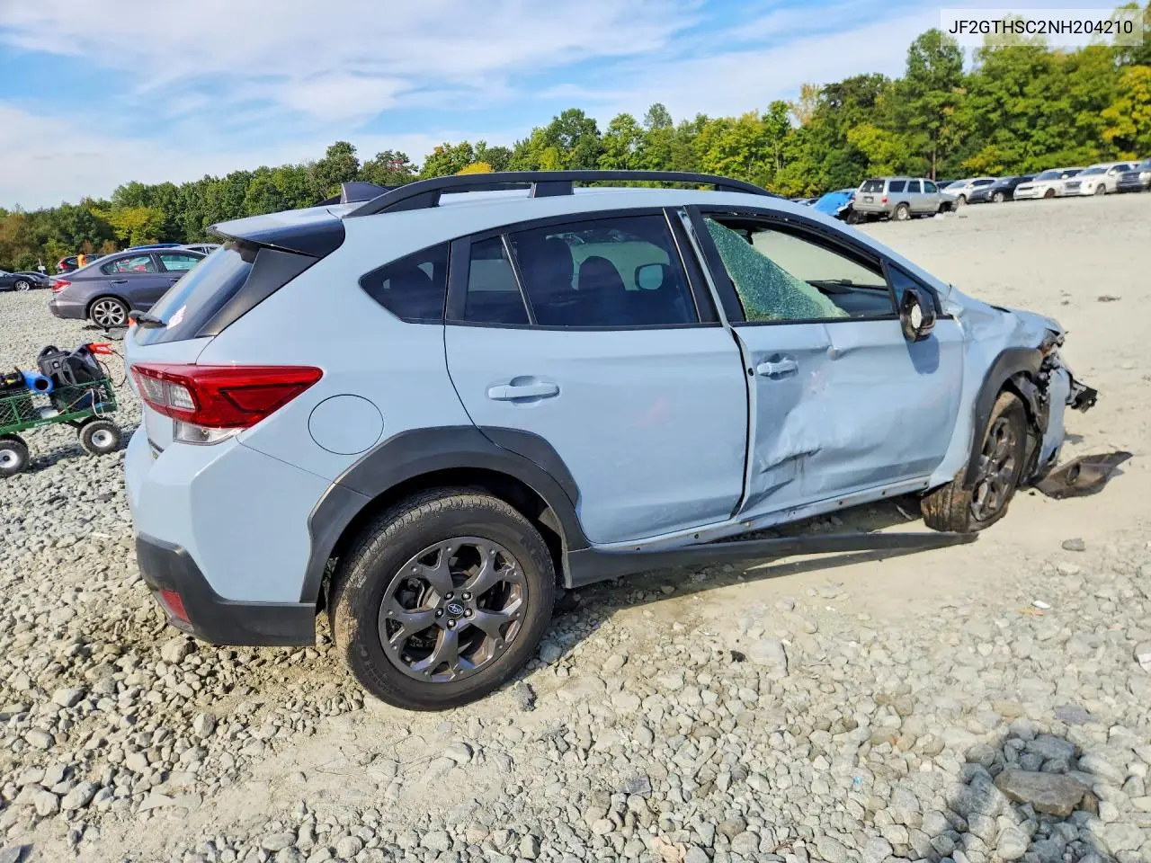 2022 SUBARU XV VIN JF2GTHSC2NH204210 — фото 3