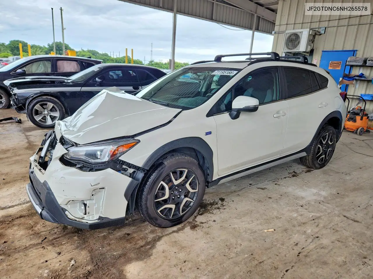 SUBARU XV 2022, VIN JF2GTDNC6NH265578