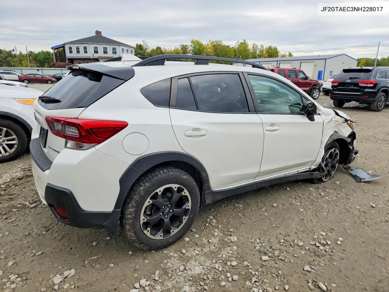 2022 SUBARU XV VIN JF2GTAEC3NH228017 — фото 3