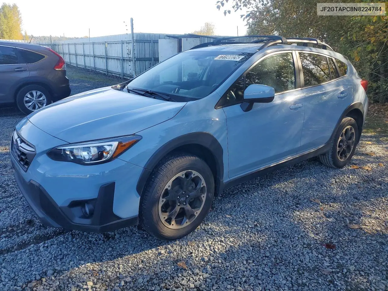 SUBARU XV 2022, VIN JF2GTAPC8N8224784