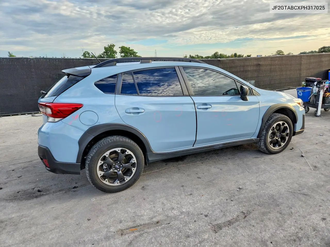 2023 SUBARU XV VIN JF2GTABCXPH317025 — фото 3