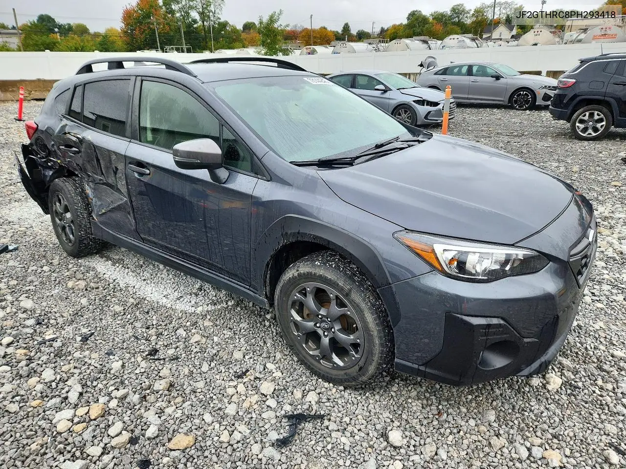 2023 SUBARU XV VIN JF2GTHRC8PH293418 — фото 4