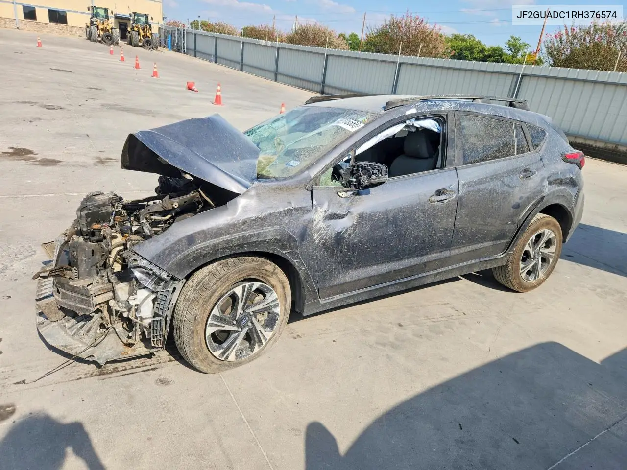 SUBARU XV 2024, VIN JF2GUADC1RH376574