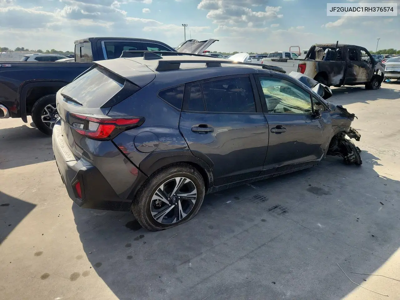 2024 SUBARU XV VIN JF2GUADC1RH376574 — фото 3