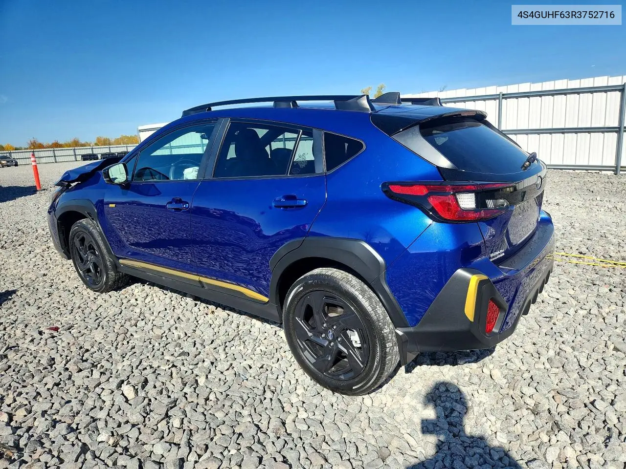2024 SUBARU XV VIN 4S4GUHF63R3752716 — фото 2