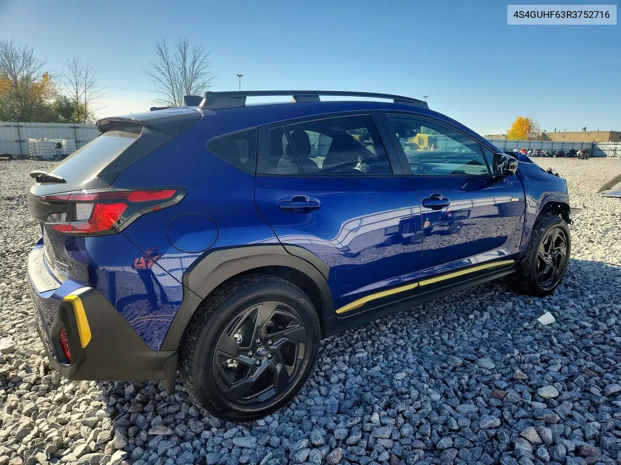 2024 SUBARU XV VIN 4S4GUHF63R3752716 — фото 3