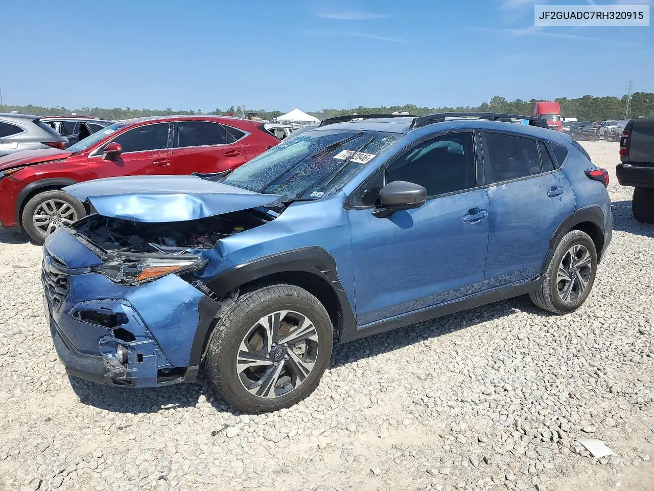 SUBARU XV 2024, VIN JF2GUADC7RH320915