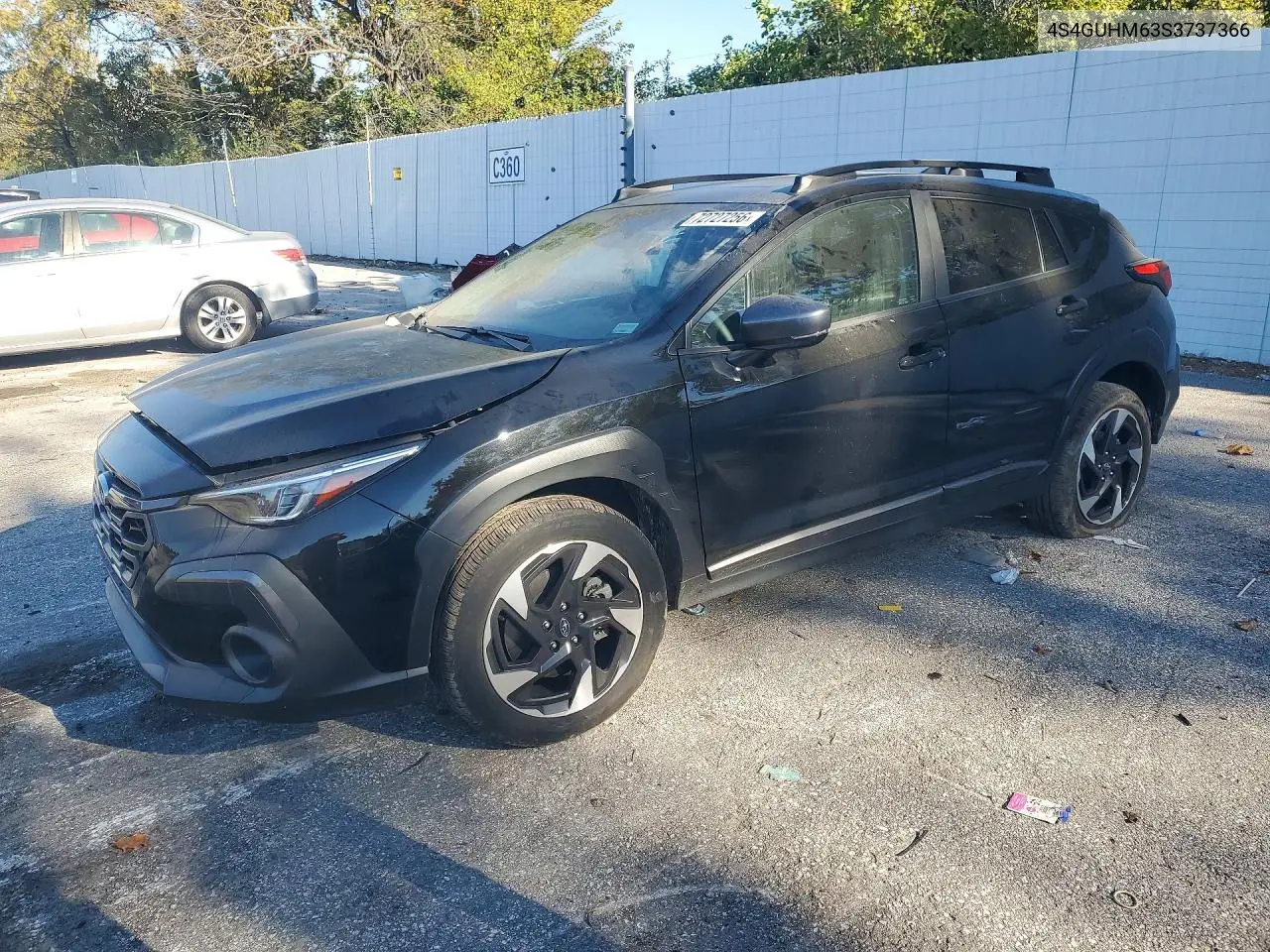 SUBARU XV 2025, VIN 4S4GUHM63S3737366