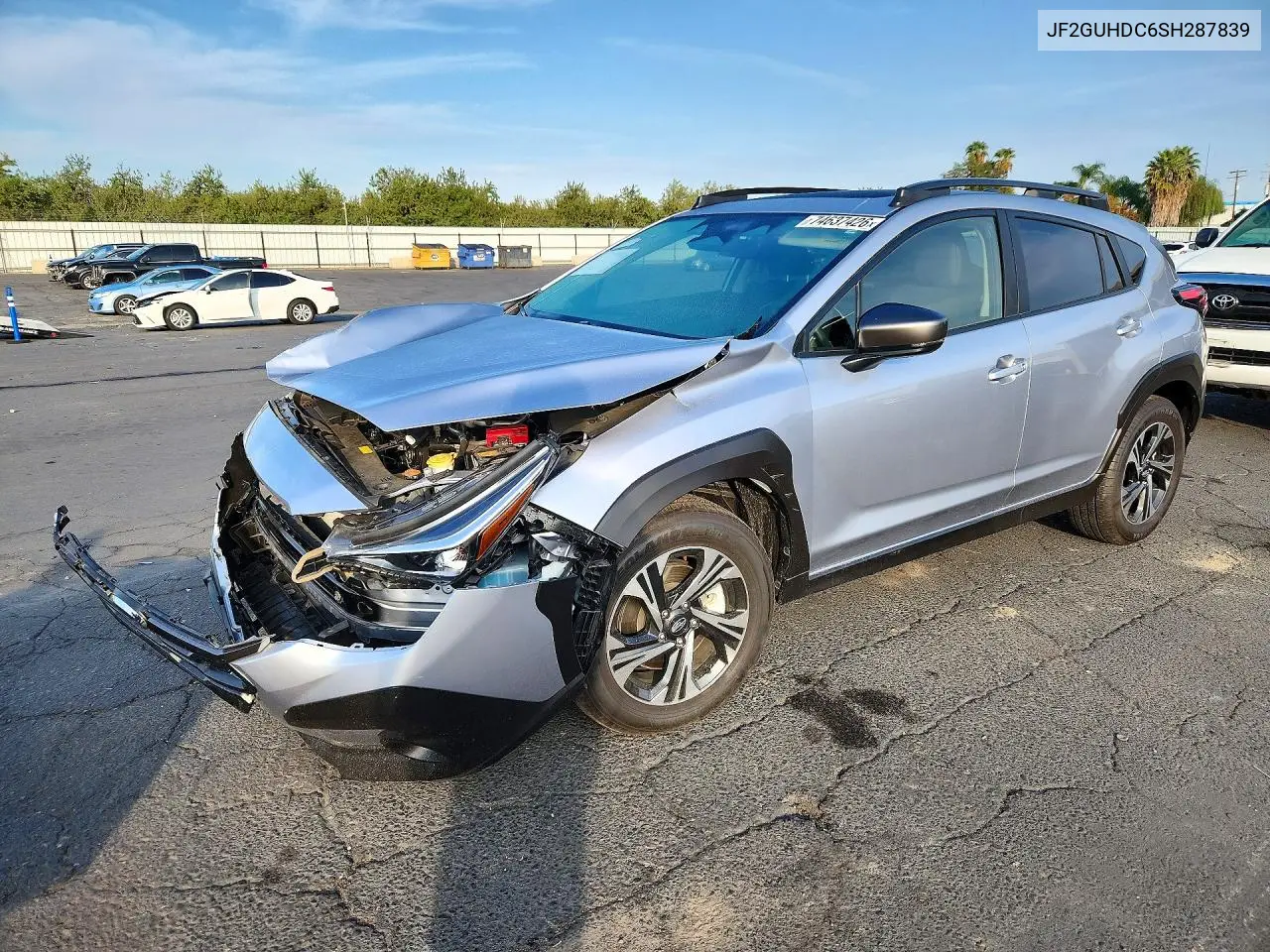 SUBARU XV 2025, VIN JF2GUHDC6SH287839