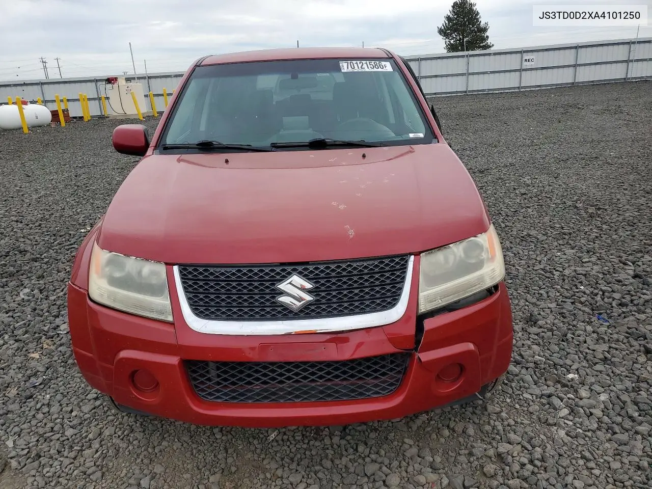 2010 SUZUKI GRAND VITARA VIN JS3TD0D2XA4101250 — фото 5