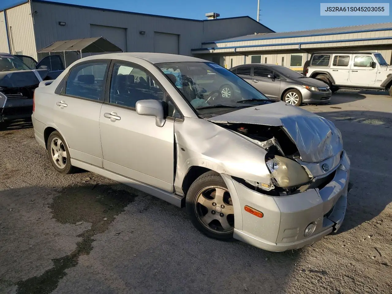 2004 SUZUKI AERIO VIN JS2RA61S045203055 — фото 4
