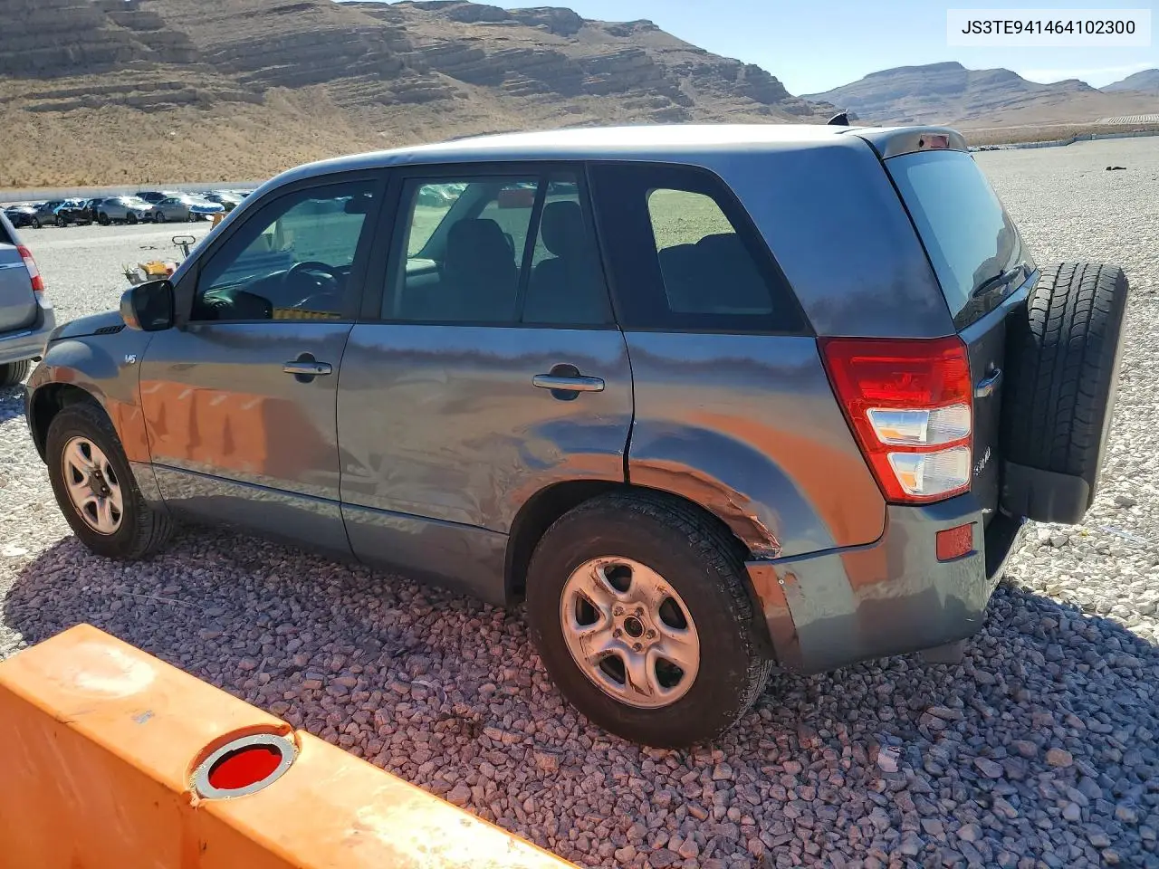 2006 SUZUKI GRAND VITARA VIN JS3TE941464102300 — фото 2