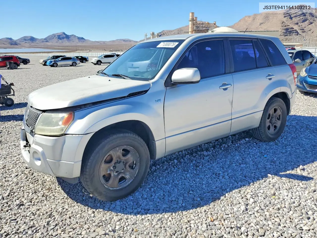 SUZUKI GRAND VITARA 2006, VIN JS3TE941164103212