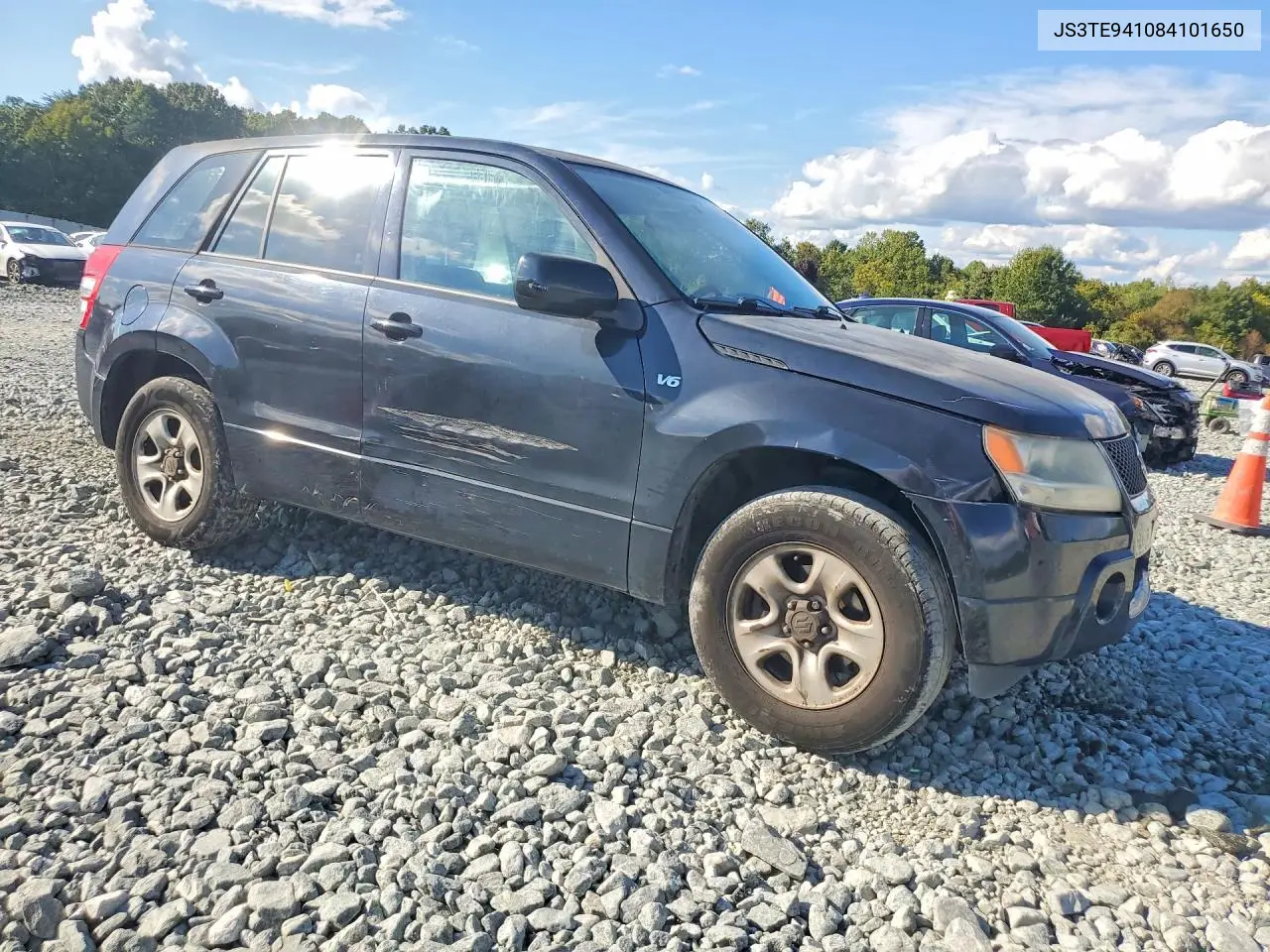 2008 SUZUKI GRAND VITARA VIN JS3TE941084101650 — фото 4