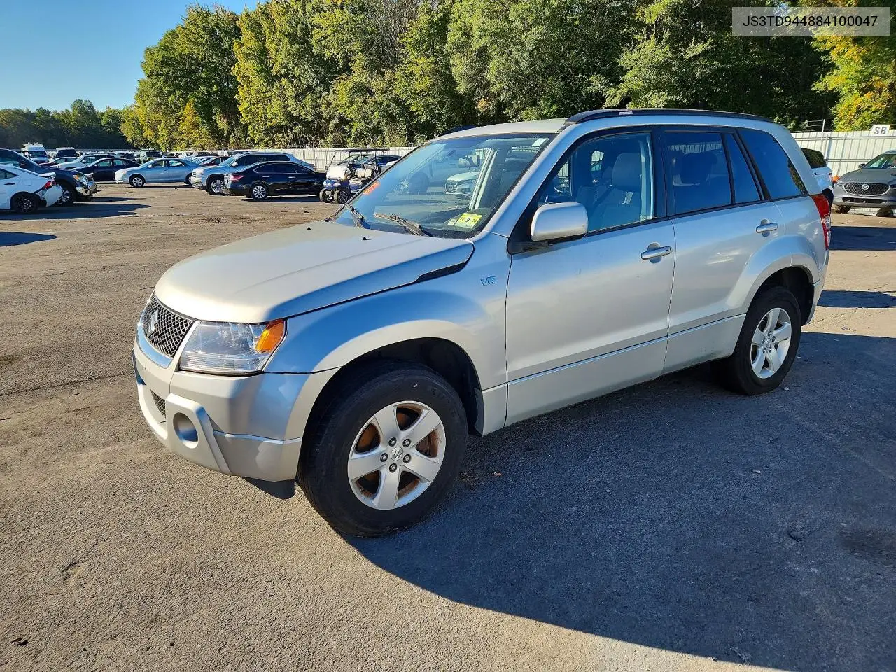 SUZUKI GRAND VITARA 2008, VIN JS3TD944884100047