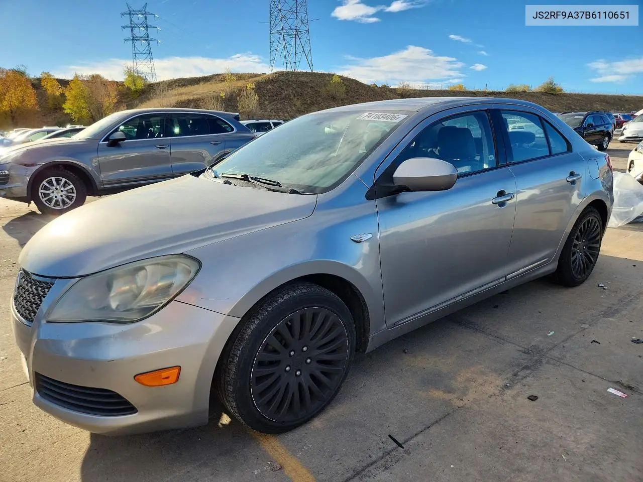 SUZUKI KIZASHI 2011, VIN JS2RF9A37B6110651