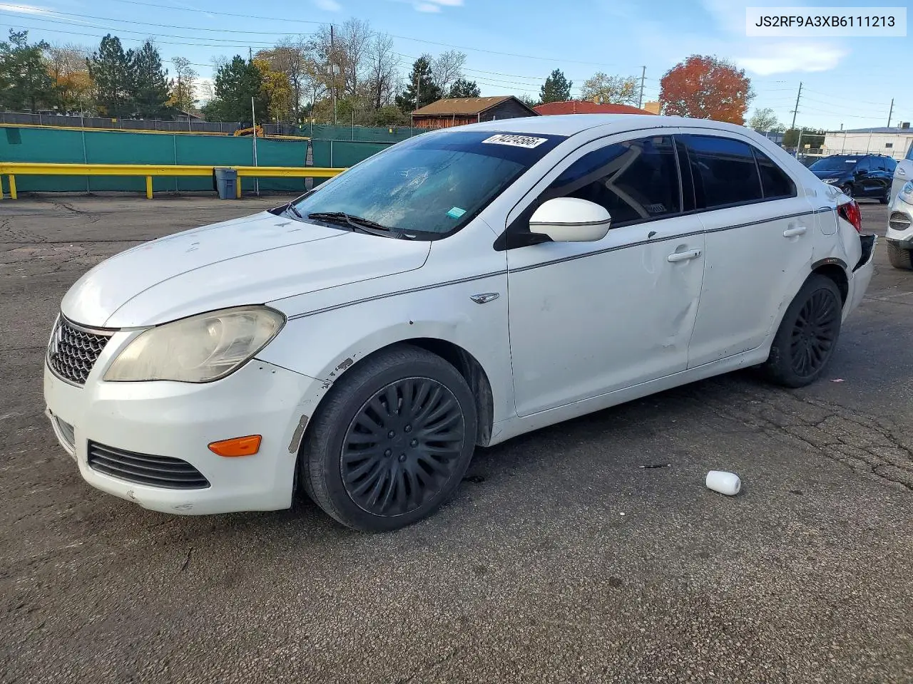 SUZUKI KIZASHI 2011, VIN JS2RF9A3XB6111213