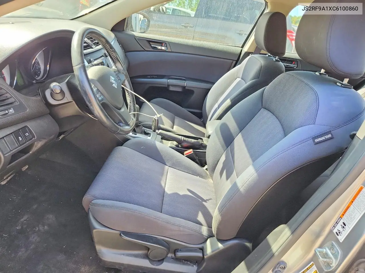 2012 SUZUKI KIZASHI VIN JS2RF9A1XC6100860 — фото 3