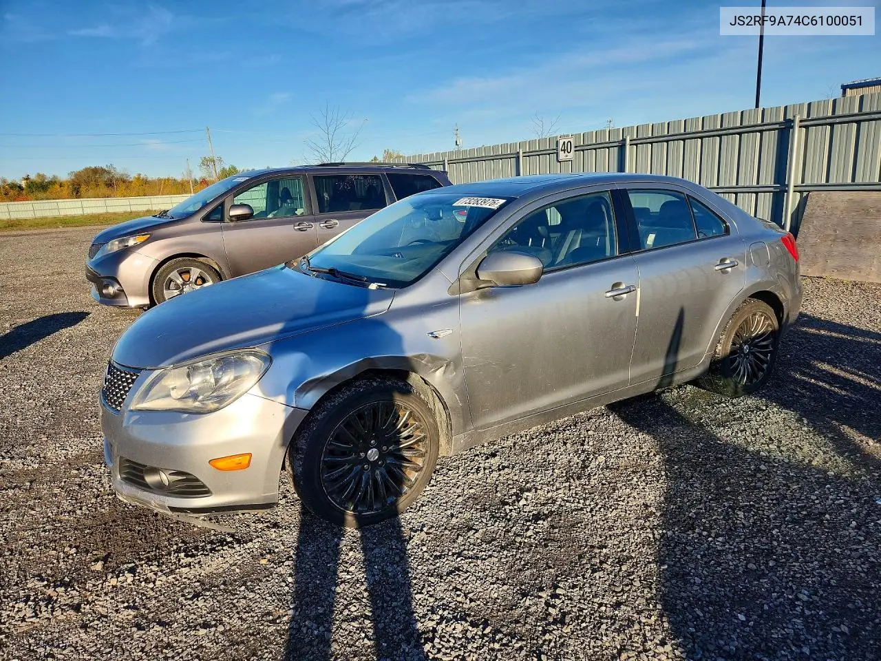 SUZUKI KIZASHI 2012, VIN JS2RF9A74C6100051