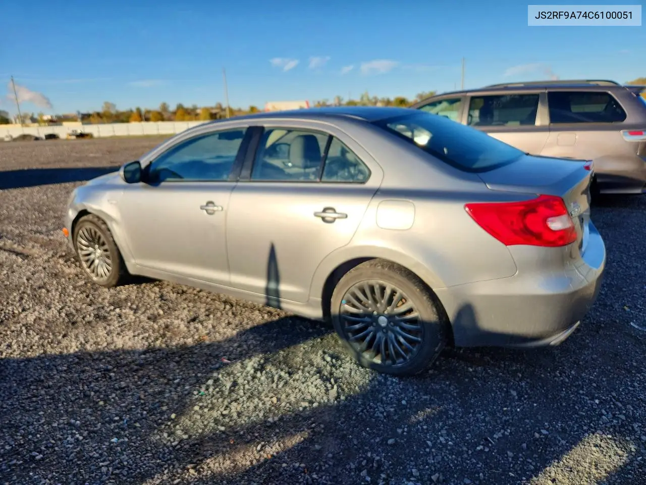 2012 SUZUKI KIZASHI VIN JS2RF9A74C6100051 — фото 2