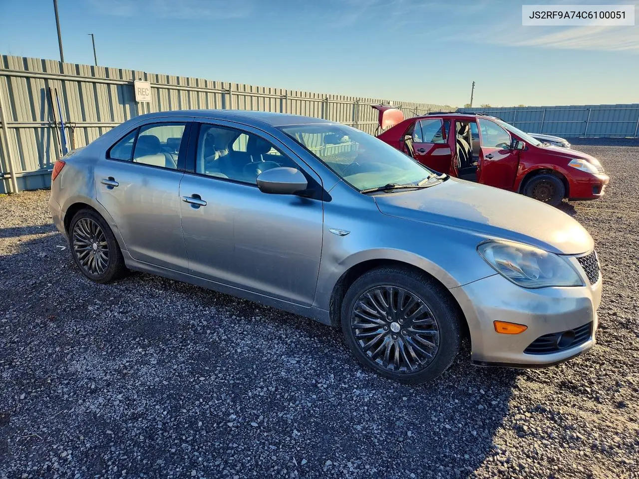 2012 SUZUKI KIZASHI VIN JS2RF9A74C6100051 — фото 4