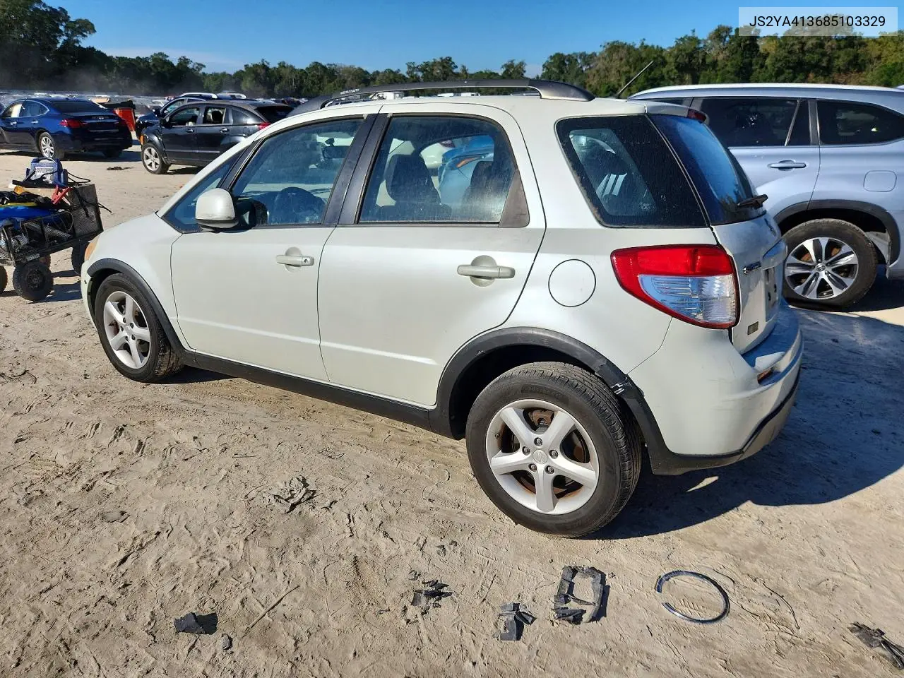 2008 SUZUKI SX4 VIN JS2YA413685103329 — фото 2