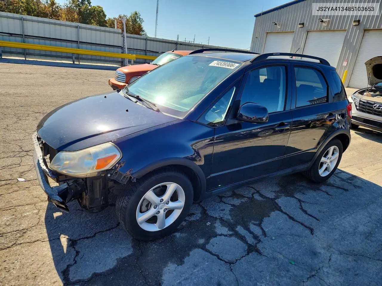 SUZUKI SX4 2008, VIN JS2YA413485103653