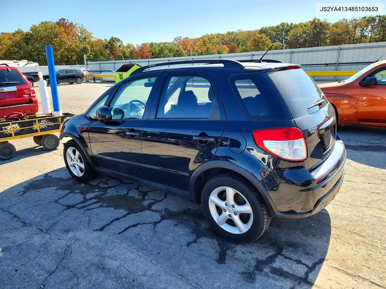 2008 SUZUKI SX4 VIN JS2YA413485103653 — фото 2