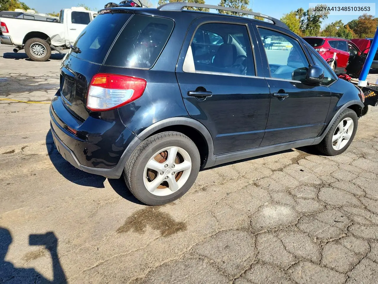 2008 SUZUKI SX4 VIN JS2YA413485103653 — фото 3