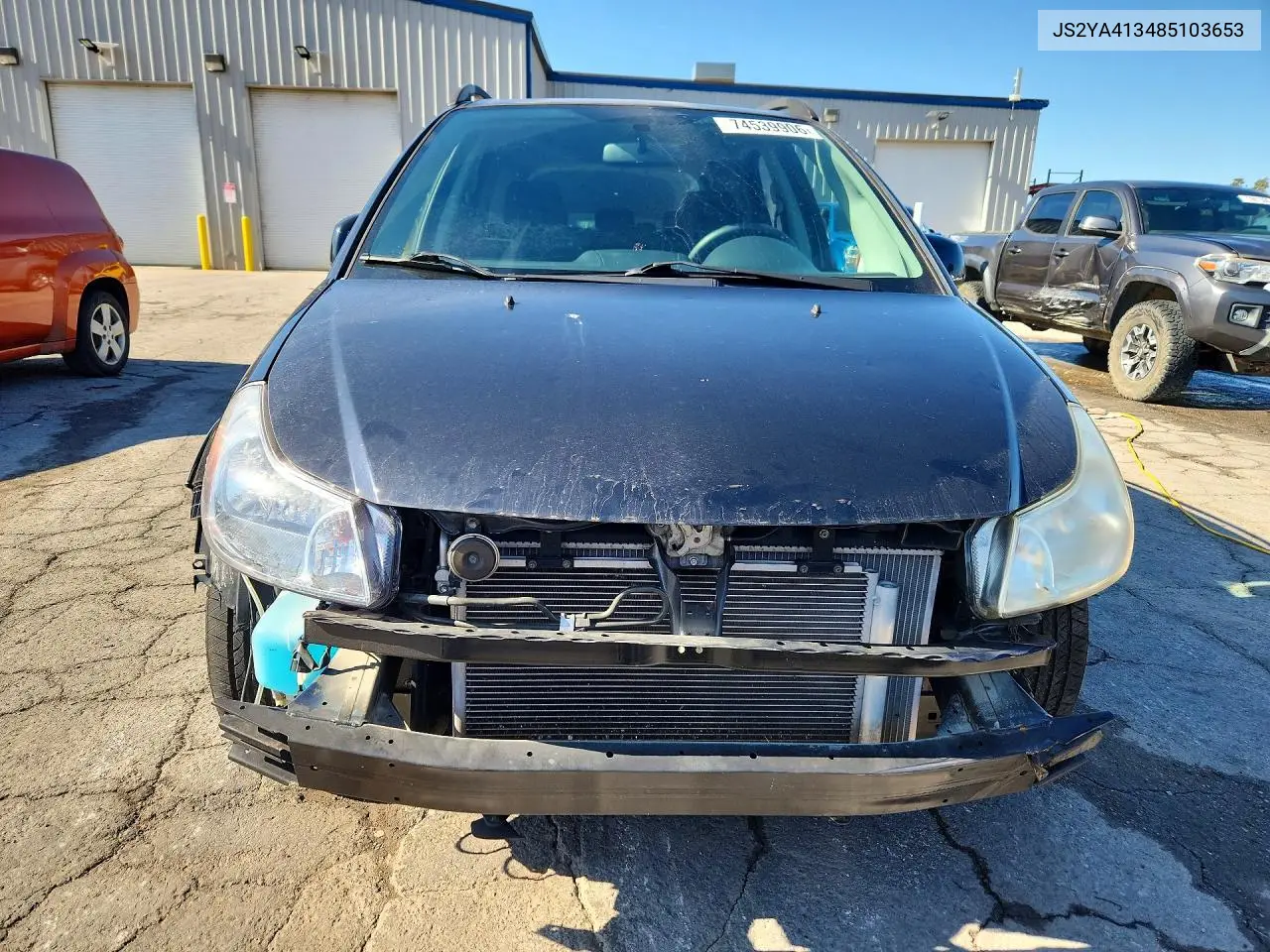 2008 SUZUKI SX4 VIN JS2YA413485103653 — фото 5