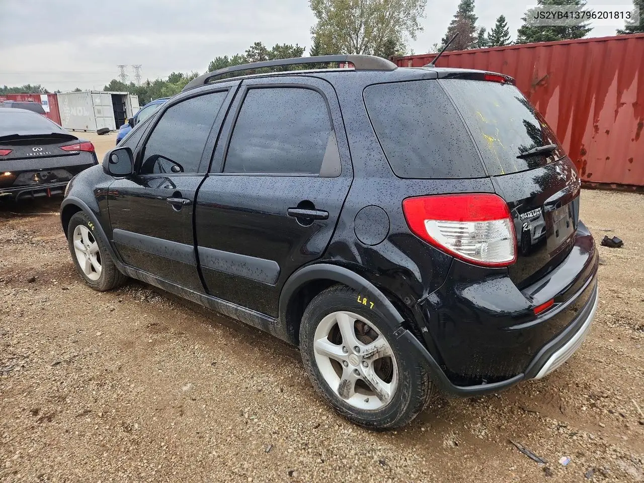 2009 SUZUKI SX4 VIN JS2YB413796201813 — фото 2