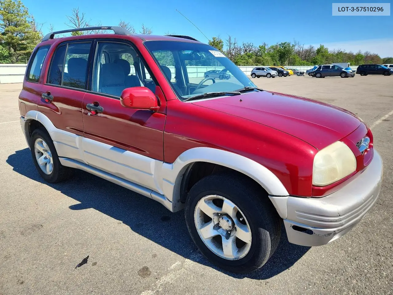 2000 SUZUKI VITARA VIN JS3TD62V3Y4129367 — фото 4