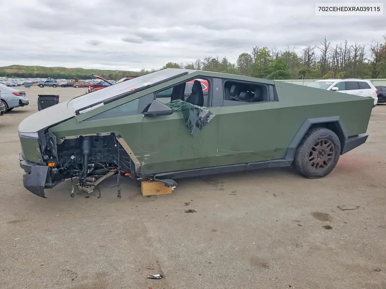 TESLA CYBERTRUCK 2024, VIN 7G2CEHEDXRA039115