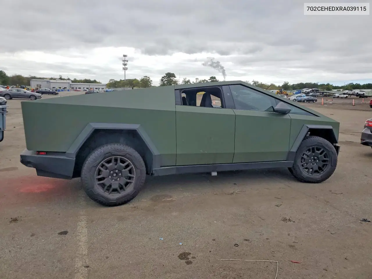 2024 TESLA CYBERTRUCK VIN 7G2CEHEDXRA039115 — фото 3