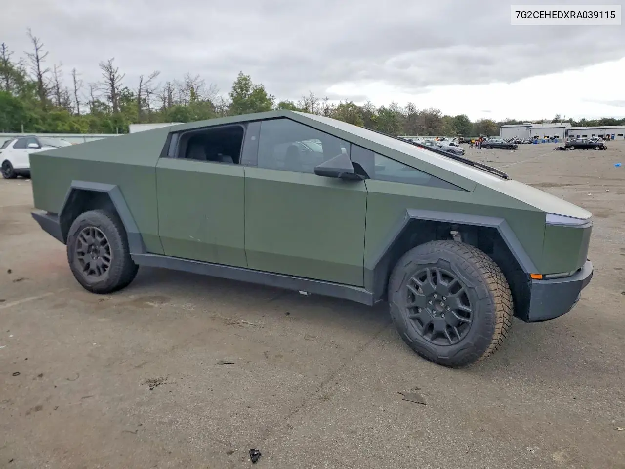 2024 TESLA CYBERTRUCK VIN 7G2CEHEDXRA039115 — фото 4