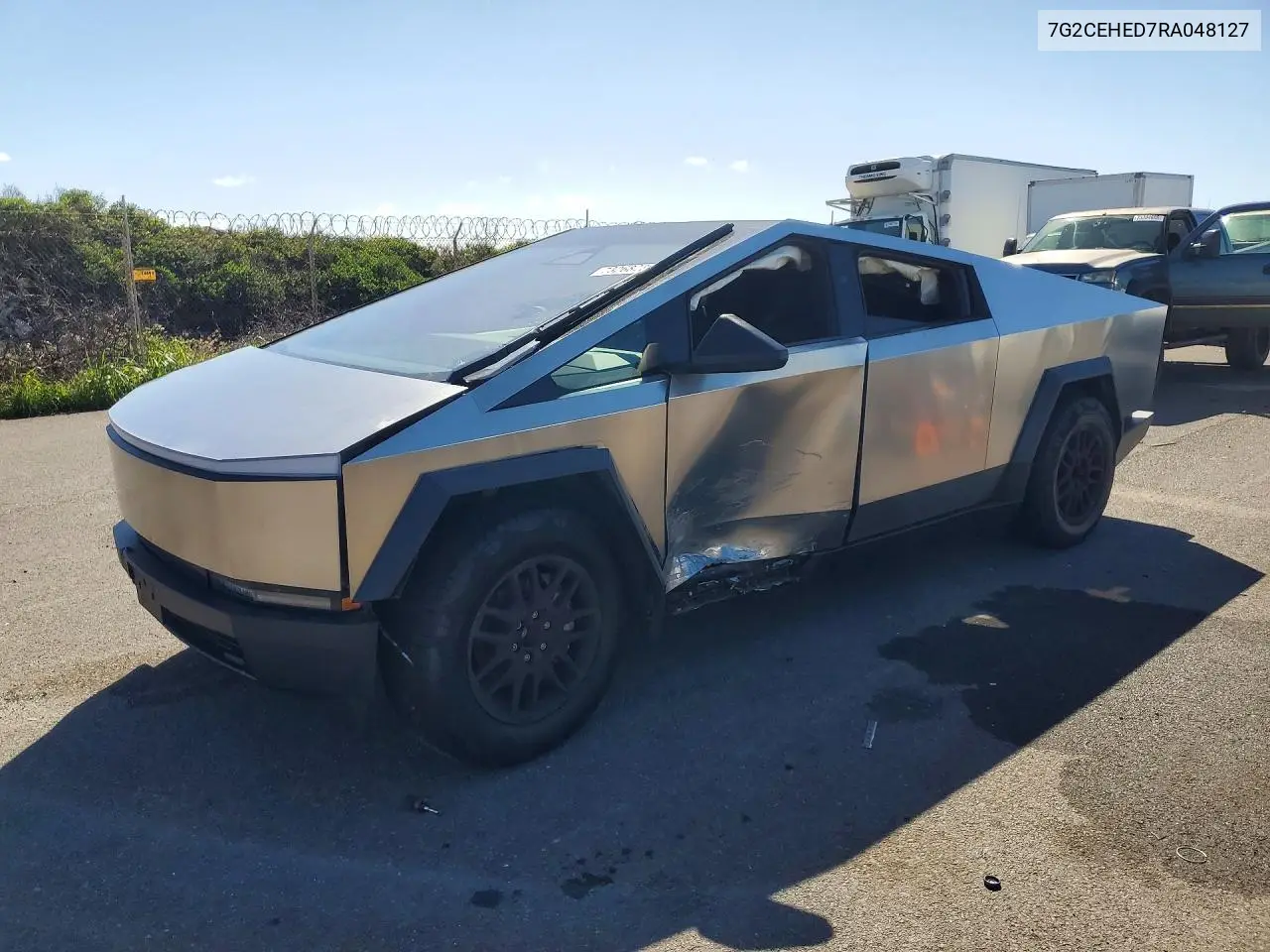 TESLA CYBERTRUCK 2024, VIN 7G2CEHED7RA048127