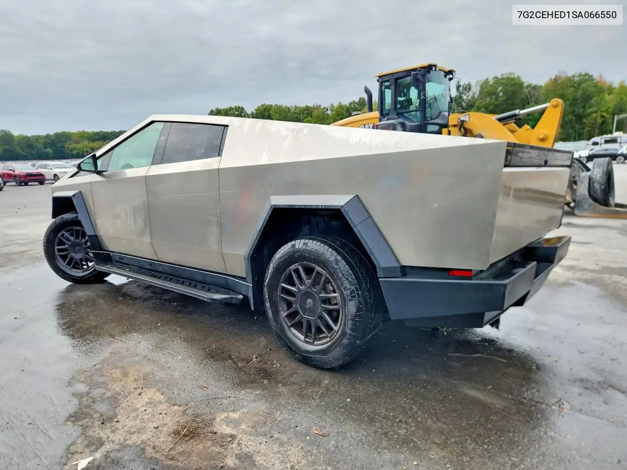 2025 TESLA CYBERTRUCK VIN 7G2CEHED1SA066550 — фото 2