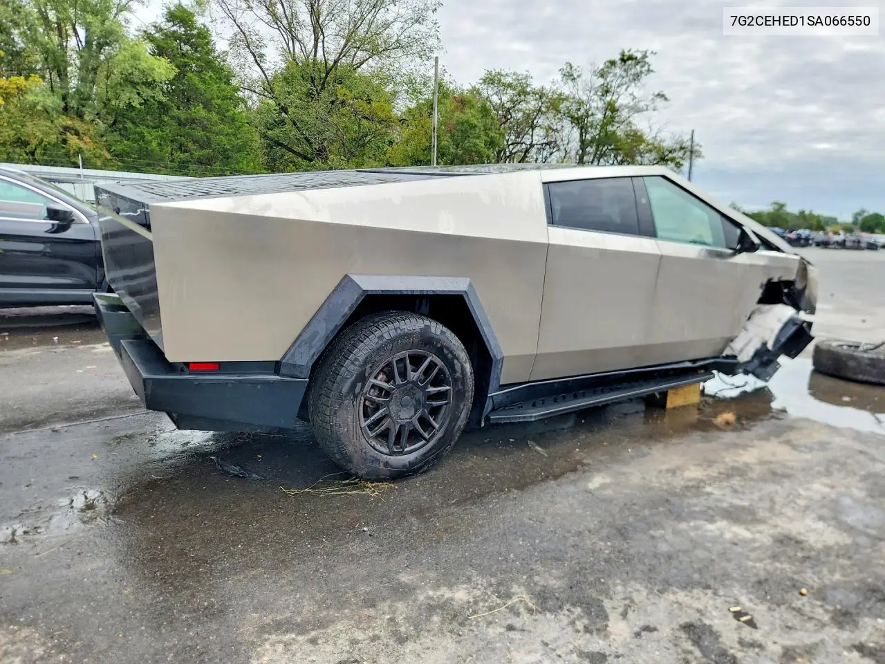 2025 TESLA CYBERTRUCK VIN 7G2CEHED1SA066550 — фото 3