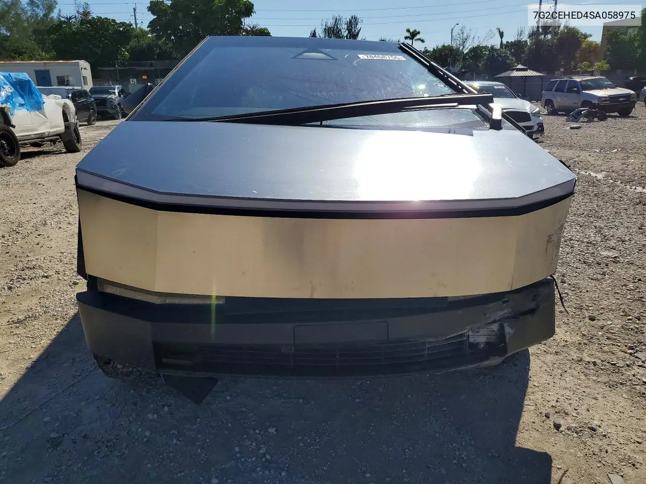 2025 TESLA CYBERTRUCK VIN 7G2CEHED4SA058975 — фото 5