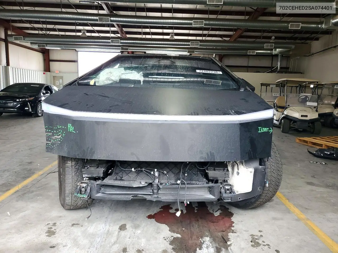 2025 TESLA CYBERTRUCK VIN 7G2CEHED2SA074401 — фото 5