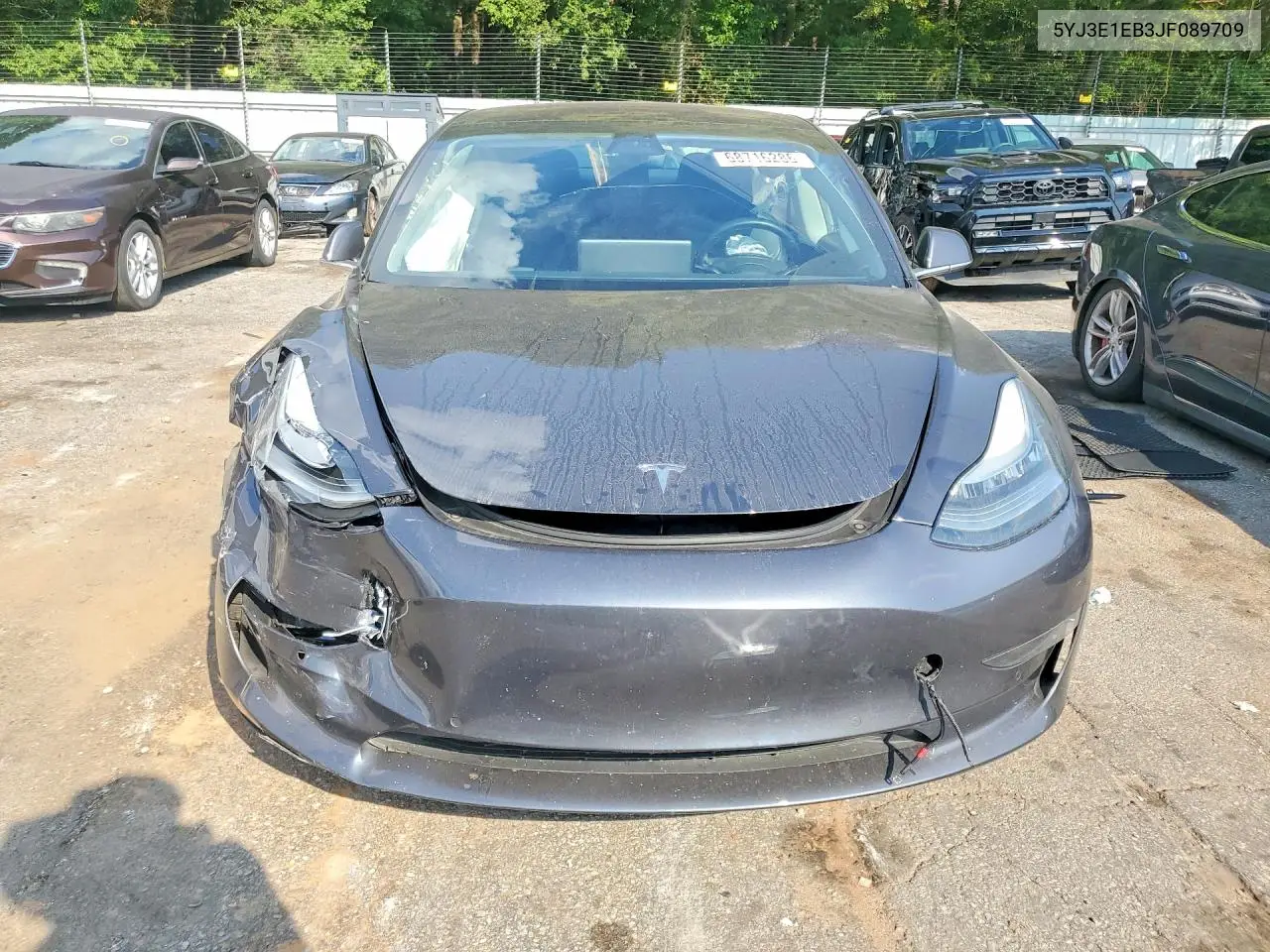 2018 TESLA MODEL 3 VIN 5YJ3E1EB3JF089709 — фото 5