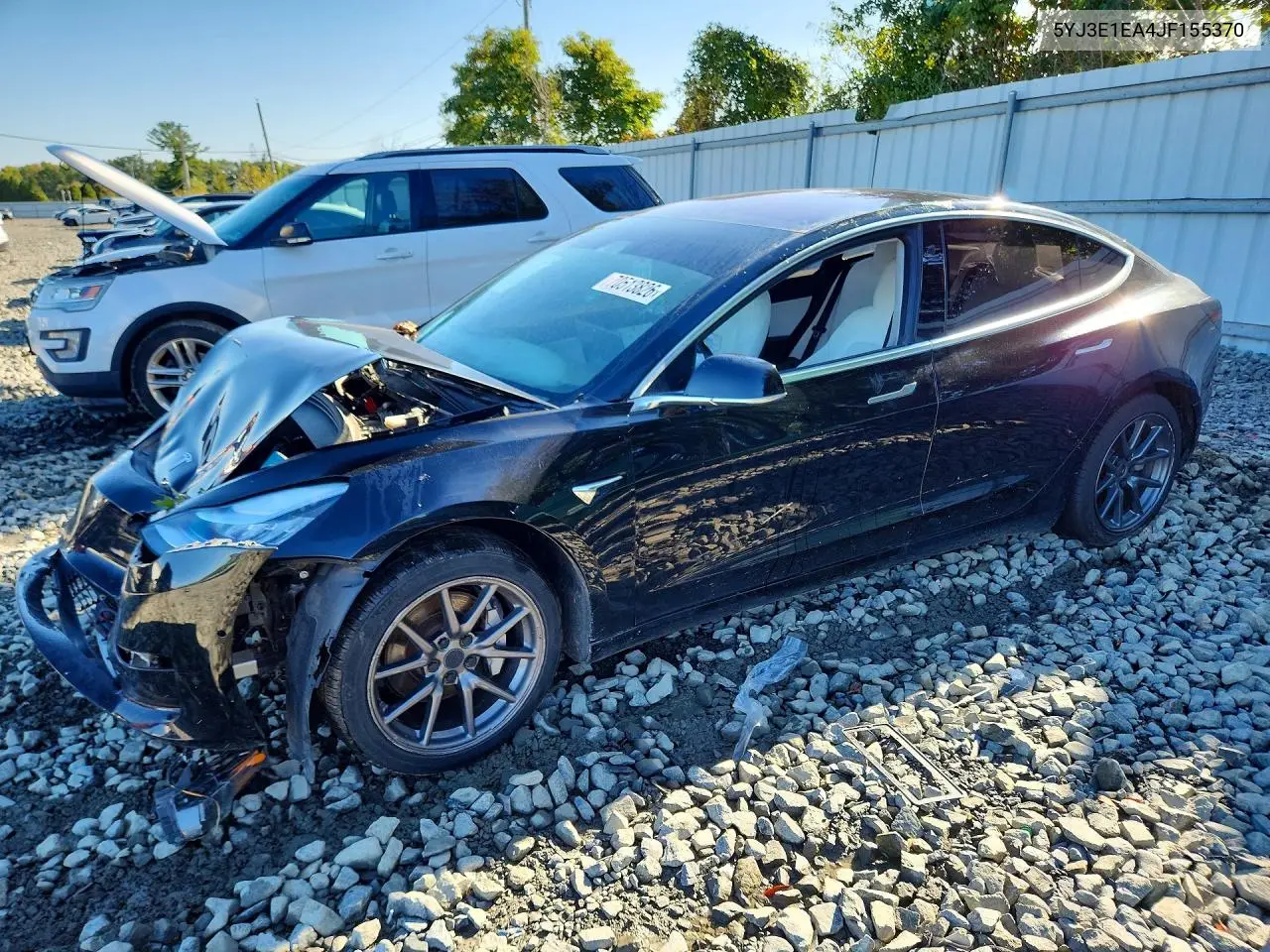 TESLA MODEL 3 2018, VIN 5YJ3E1EA4JF155370