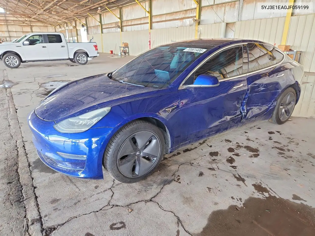 TESLA MODEL 3 2018, VIN 5YJ3E1EA0JF059199