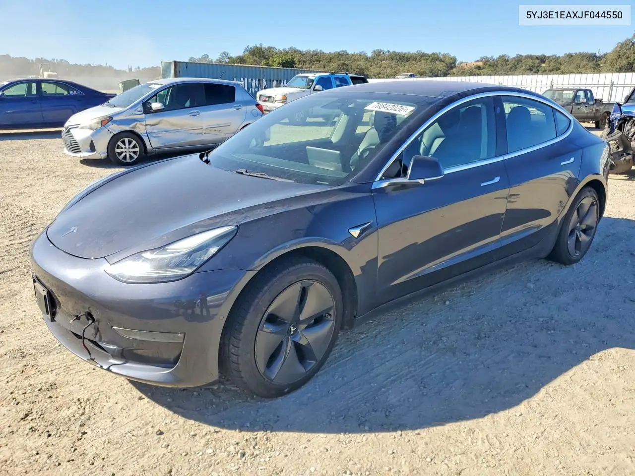 TESLA MODEL 3 2018, VIN 5YJ3E1EAXJF044550