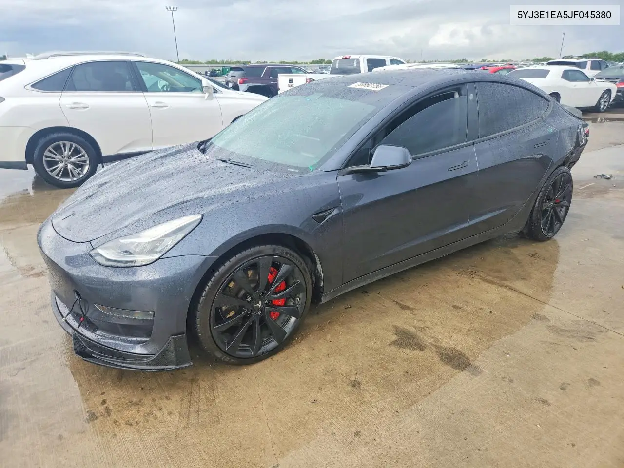 TESLA MODEL 3 2018, VIN 5YJ3E1EA5JF045380