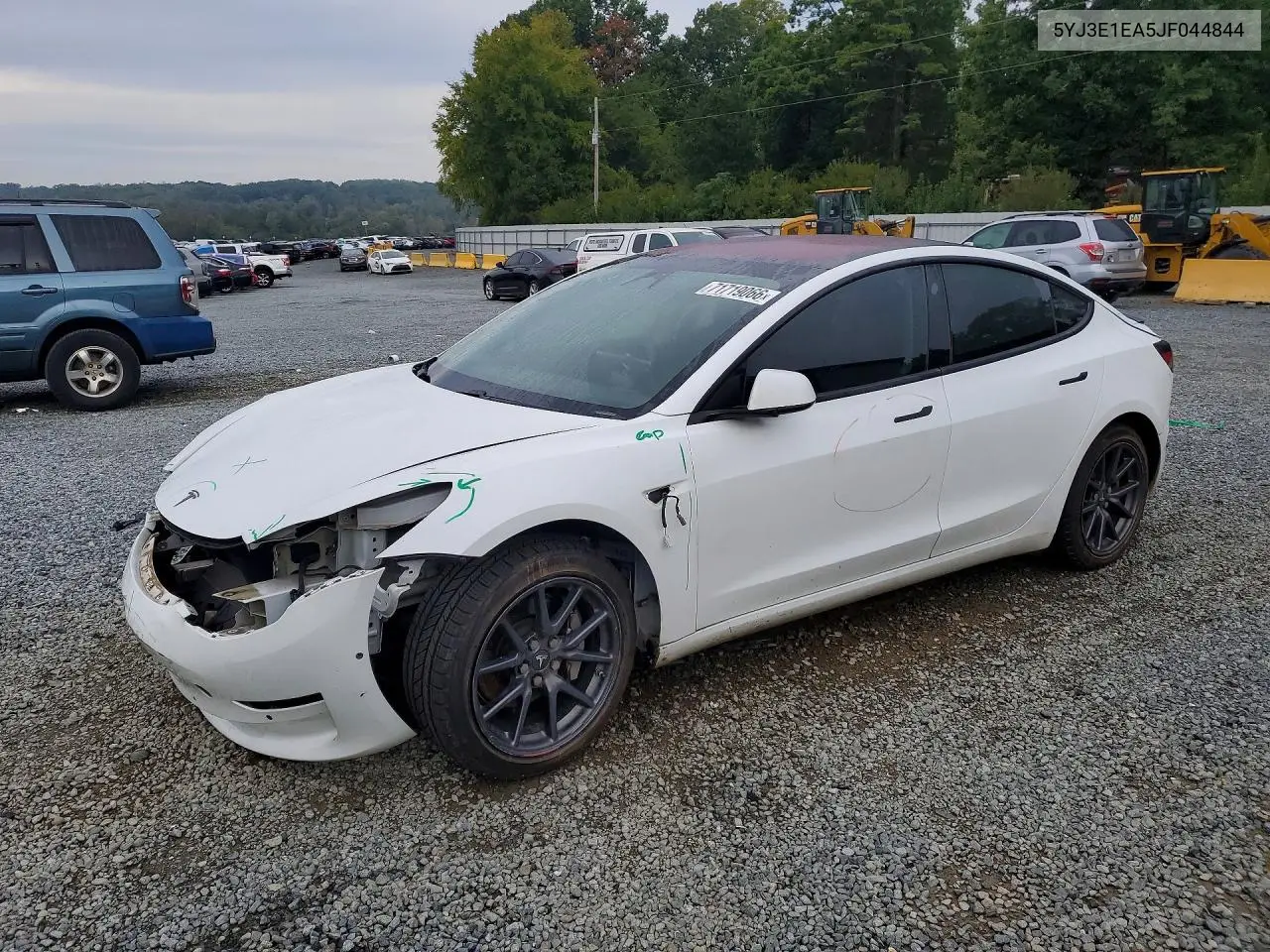 TESLA MODEL 3 2018, VIN 5YJ3E1EA5JF044844
