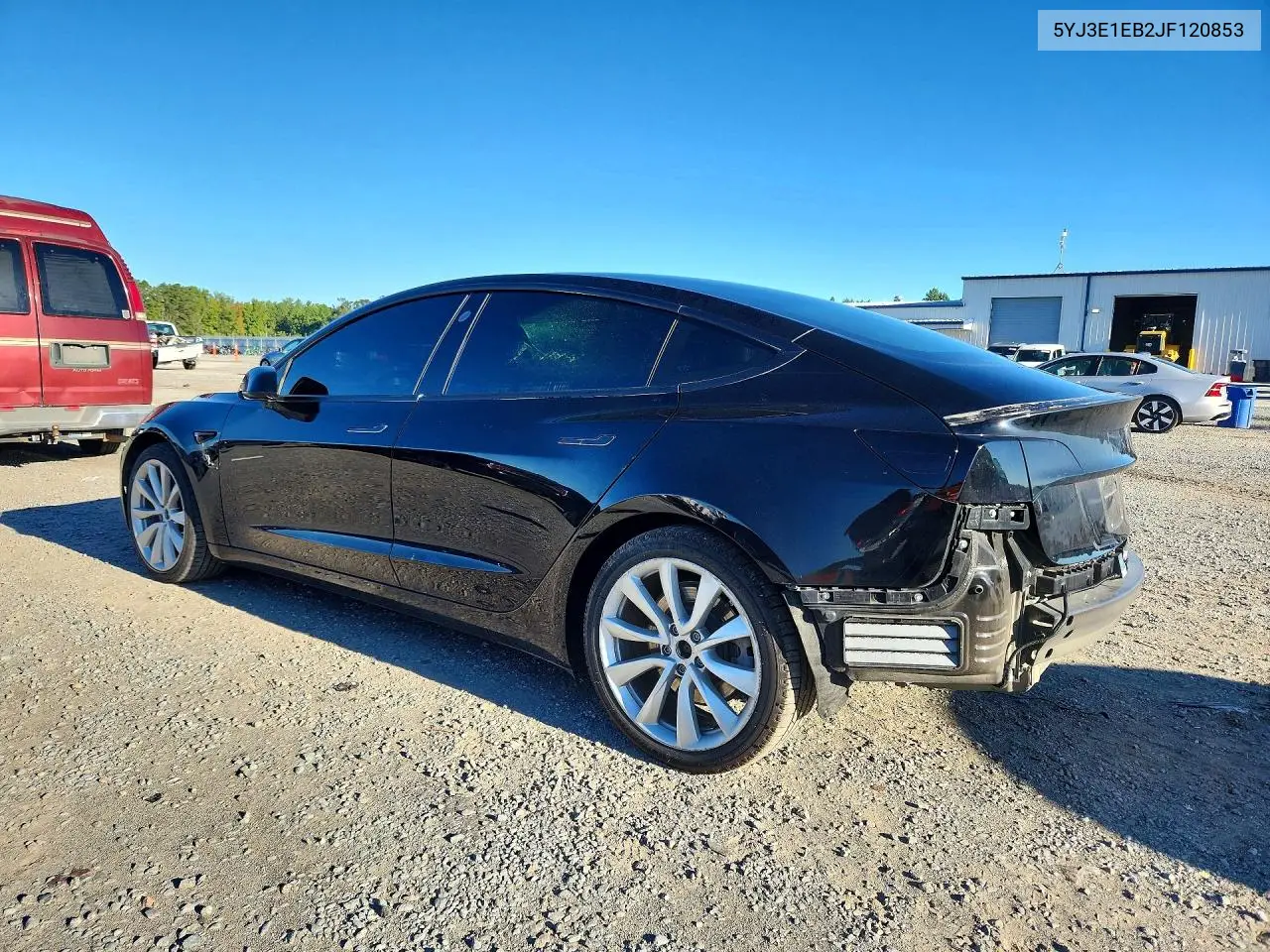 2018 TESLA MODEL 3 VIN 5YJ3E1EB2JF120853 — фото 2