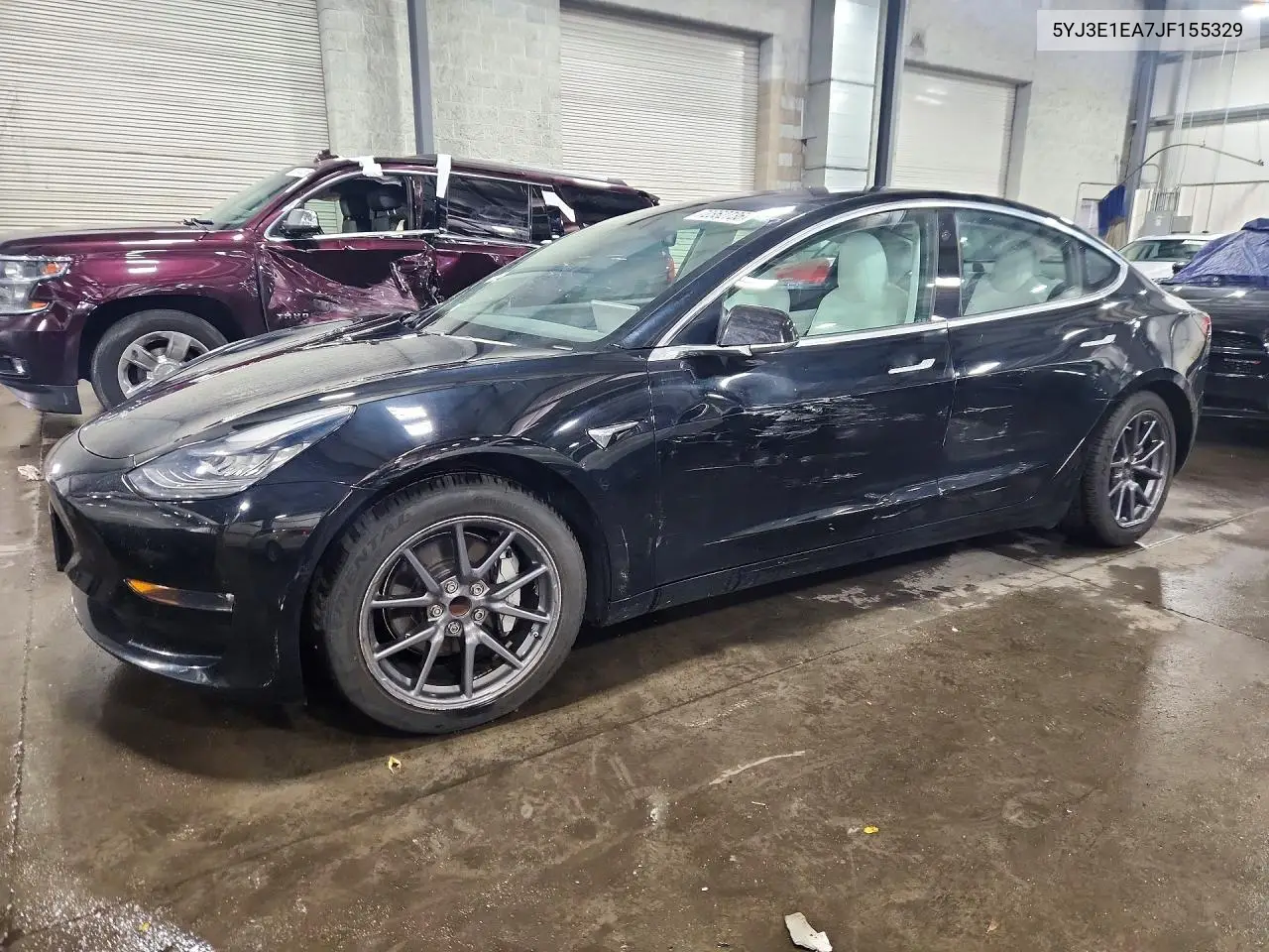 TESLA MODEL 3 2018, VIN 5YJ3E1EA7JF155329