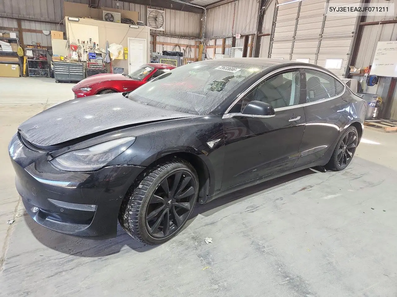 TESLA MODEL 3 2018, VIN 5YJ3E1EA2JF071211